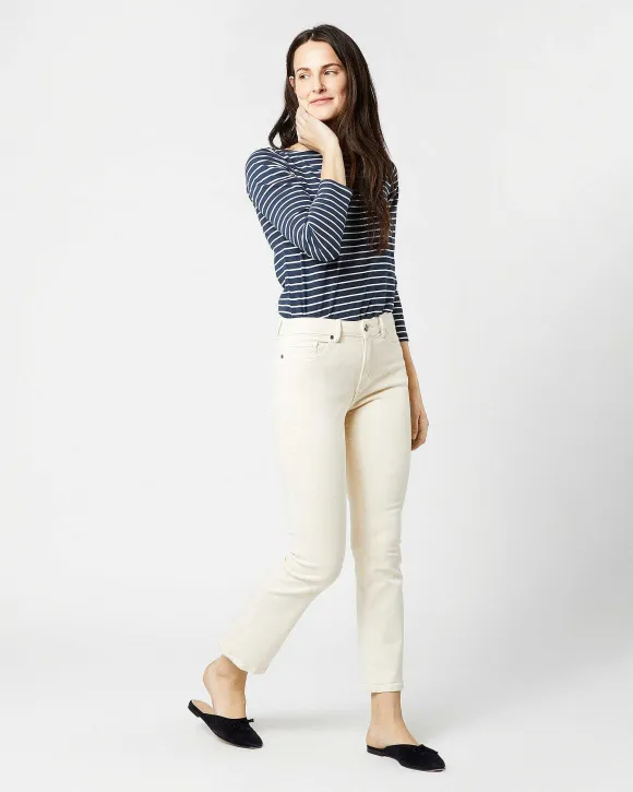 Flare Cropped 5-Pocket Jean