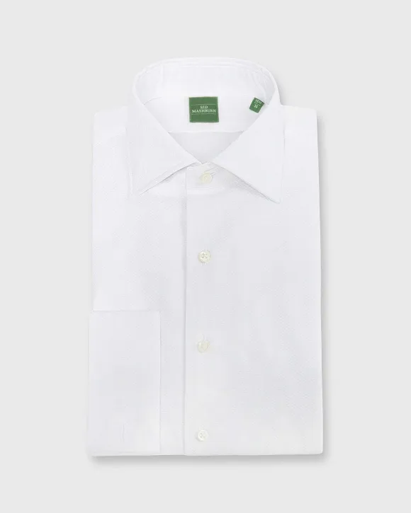 French-Cuff Bib-Front Tuxedo Shirt