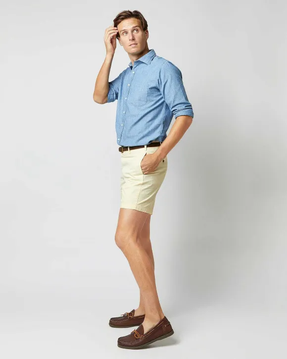Garment-Dyed Short