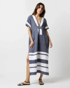 Gasira V-Neck Caftan