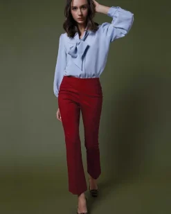 Helene Tie-Neck Blouse