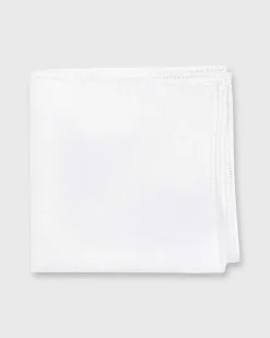 Hem-Stitched Pocket Square