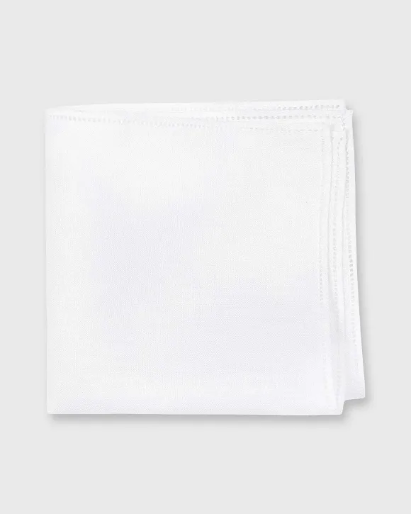 Hem-Stitched Pocket Square
