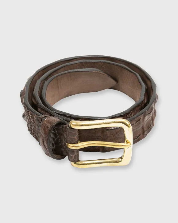 1 3/8" Hornback Crocodile Belt