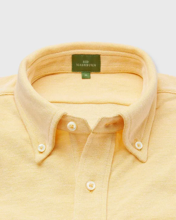 Knit Button-Down Popover Shirt