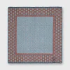 Linen/Cotton Print Pocket Square
