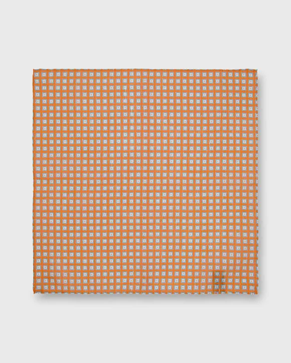 Linen/Cotton Print Pocket Square