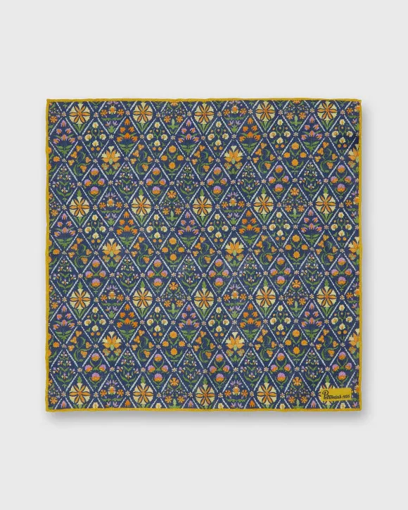 Linen Print Pocket Square