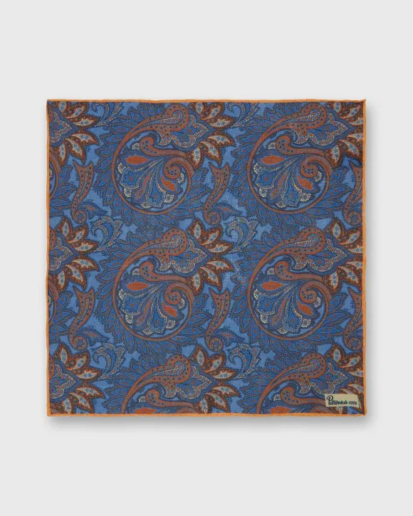 Linen Print Pocket Square