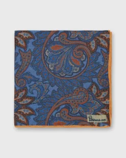 Linen Print Pocket Square