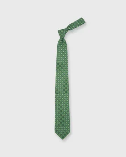 Linen/Silk Print Tie