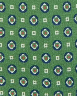 Linen/Silk Print Tie