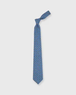 Linen/Silk Print Tie