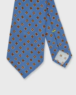 Linen/Silk Print Tie