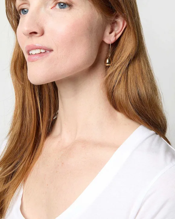 Long Egg Earrings