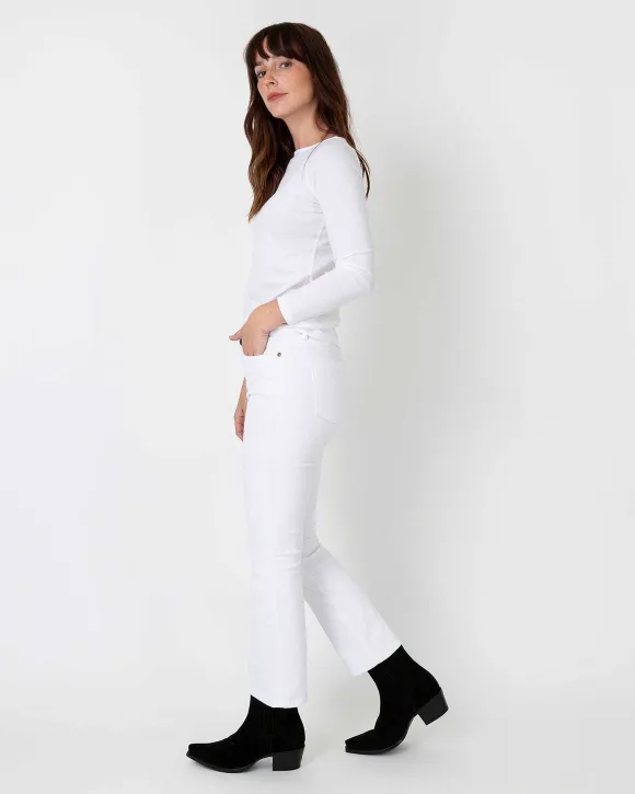 Long-Sleeved Boatneck Tee