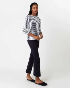 Long-Sleeved Boatneck Tee