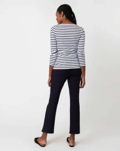 Long-Sleeved Boatneck Tee