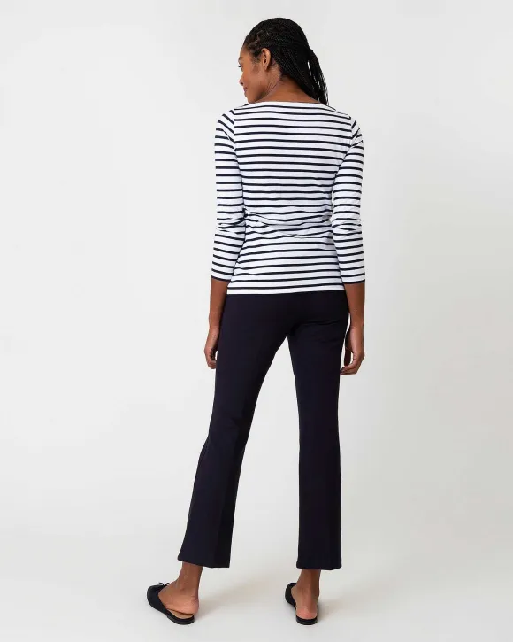 Long-Sleeved Boatneck Tee