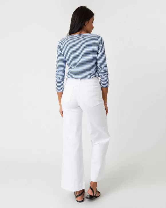 Long-Sleeved Boatneck Tee