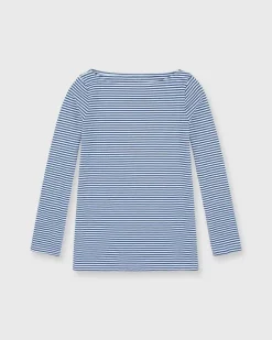 Long-Sleeved Boatneck Tee