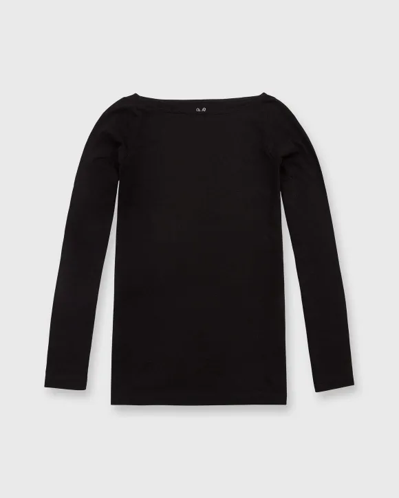 Long-Sleeved Boatneck Tee