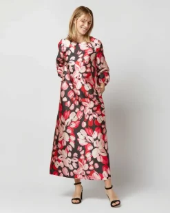 Long-Sleeved Paige Maxi Dress
