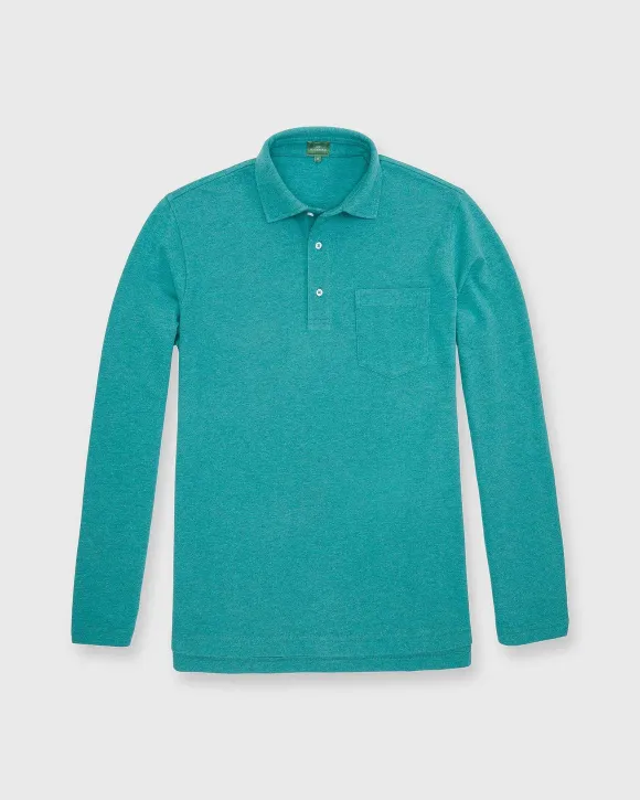Long-Sleeved Polo