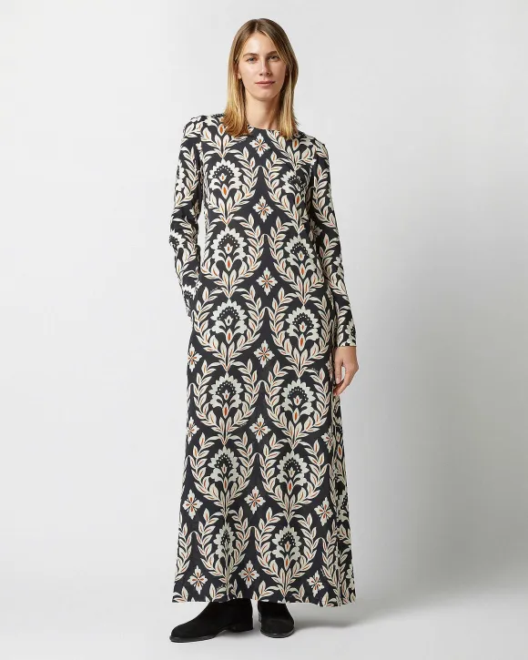 Long Sleeve Swing Dress