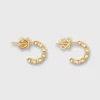 Mini Bollywood Hoop Earrings