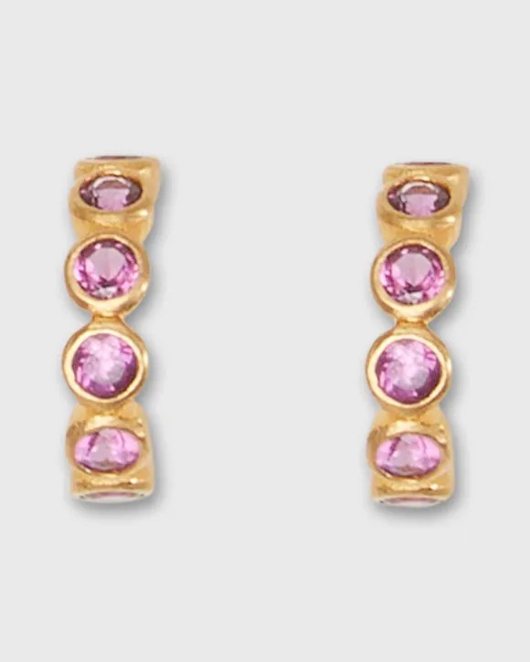 Mini Bollywood Hoop Earrings