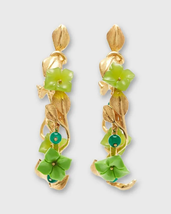 Mini Flower Whirl Earrings
