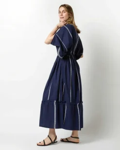 Nunu Plunge Neck Dress