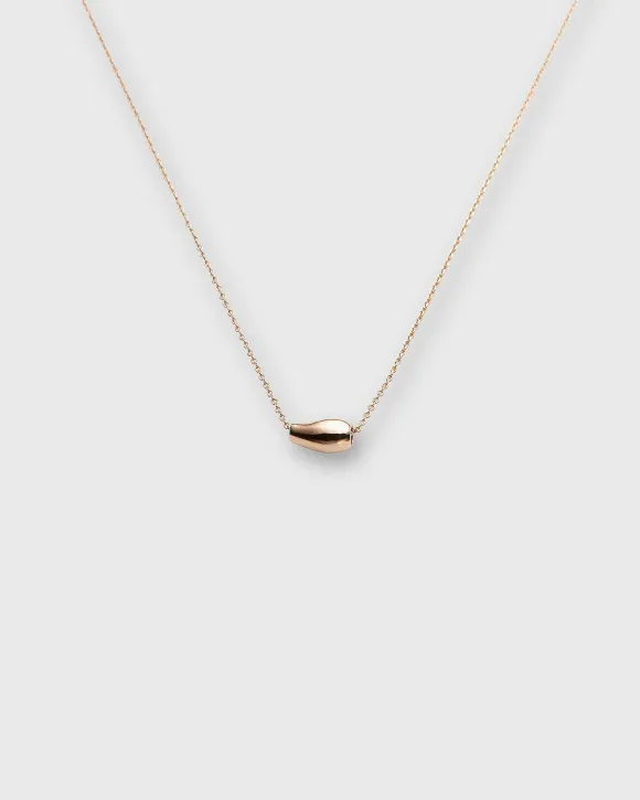 Organic Bead Pendant Necklace