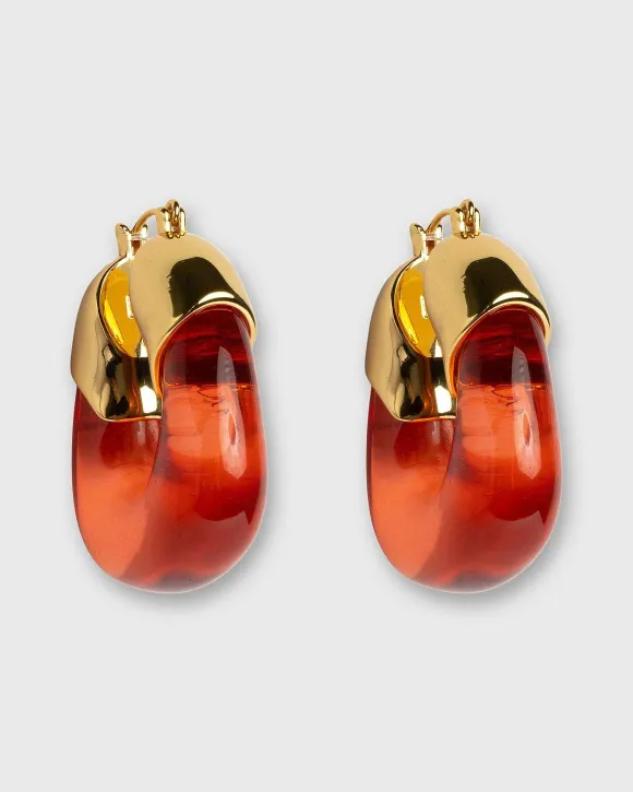 Organic Hoop Earrings