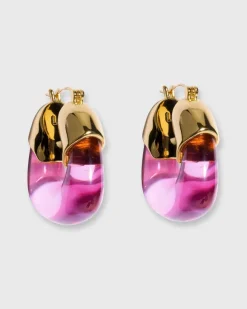 Organic Hoop Earrings