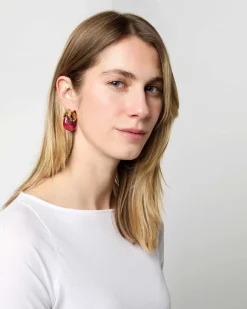 Organic Hoop Earrings