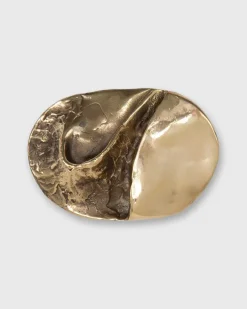 Oval Abstract Belt Buckle