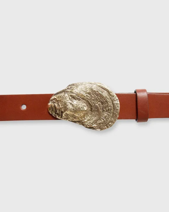 Oyster Shell Belt Buckle
