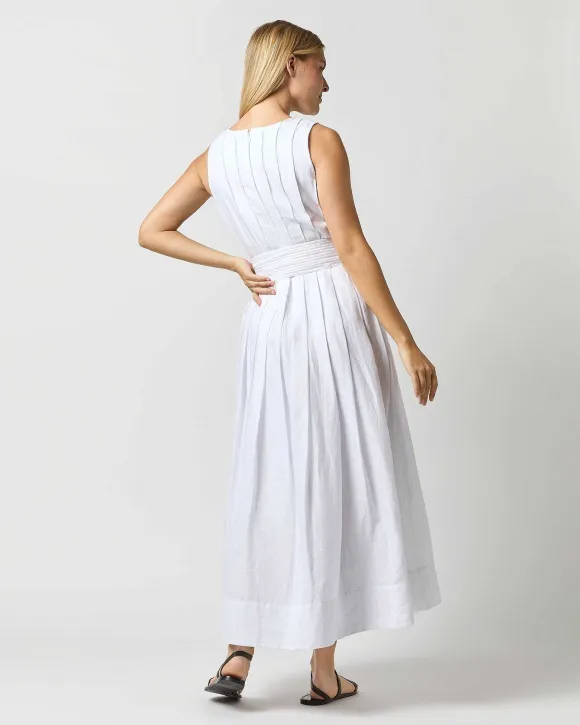 Pleated Jill Dress