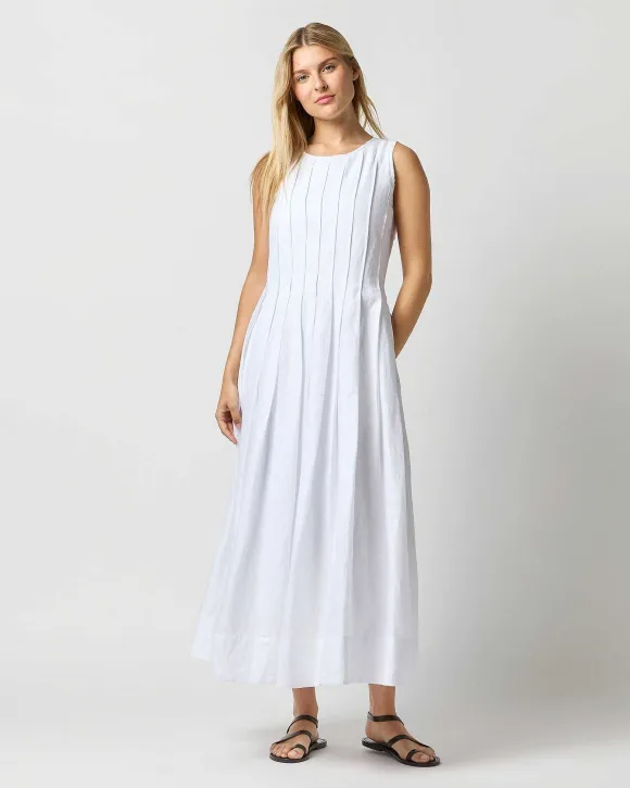 Pleated Jill Dress