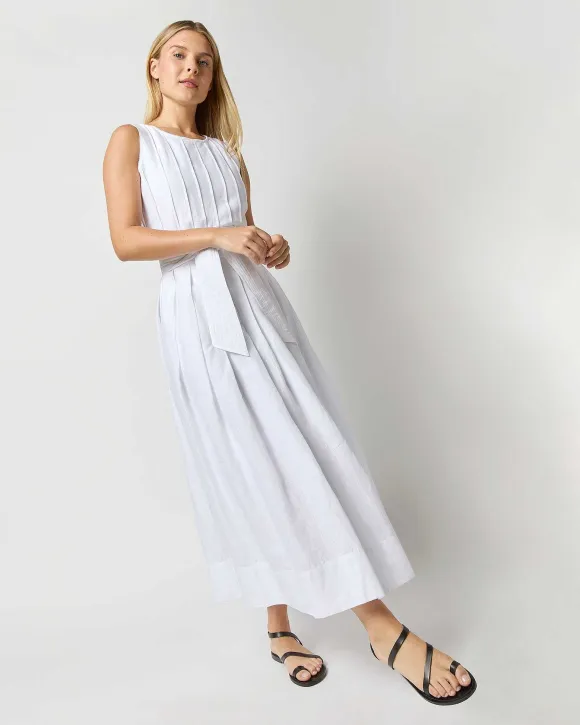 Pleated Jill Dress