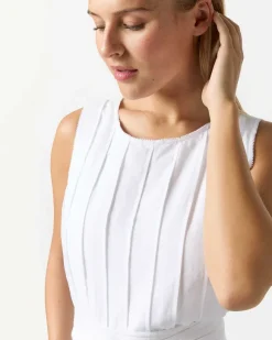 Pleated Jill Dress