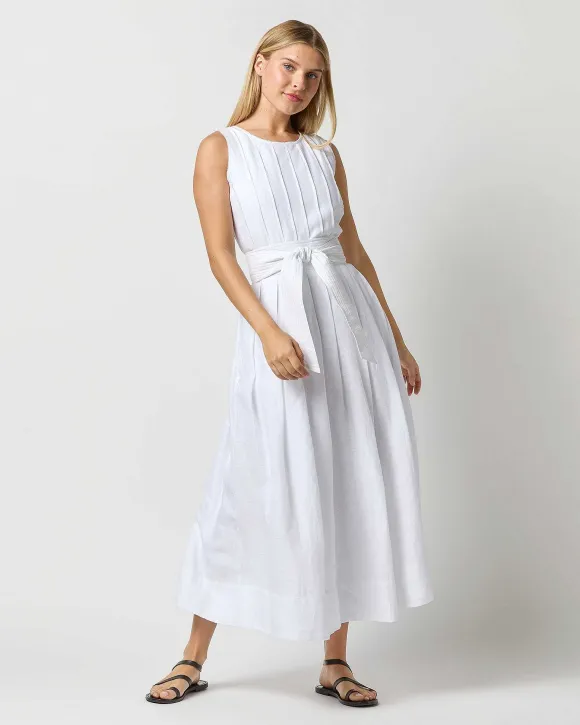 Pleated Jill Dress