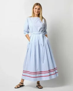 Pleated Wrap Midi Skirt