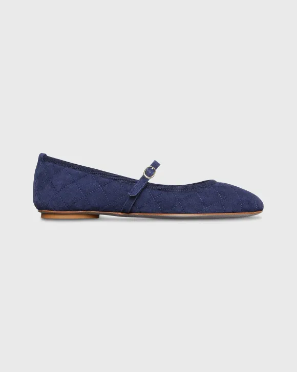 Quilted Mary Jane Ballet Flat