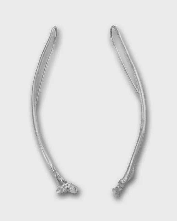 Rattlesnake Rib Earrings
