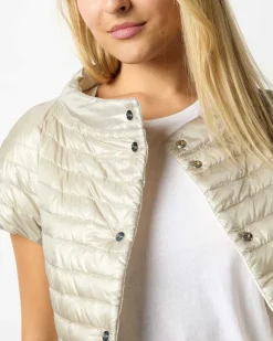 Reversible Cap-Sleeve Jacket