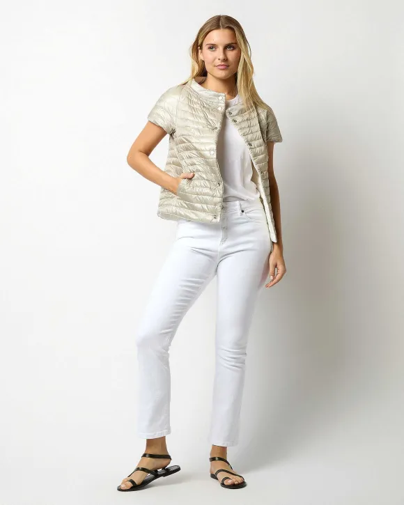 Reversible Cap-Sleeve Jacket