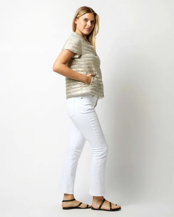 Reversible Cap-Sleeve Jacket